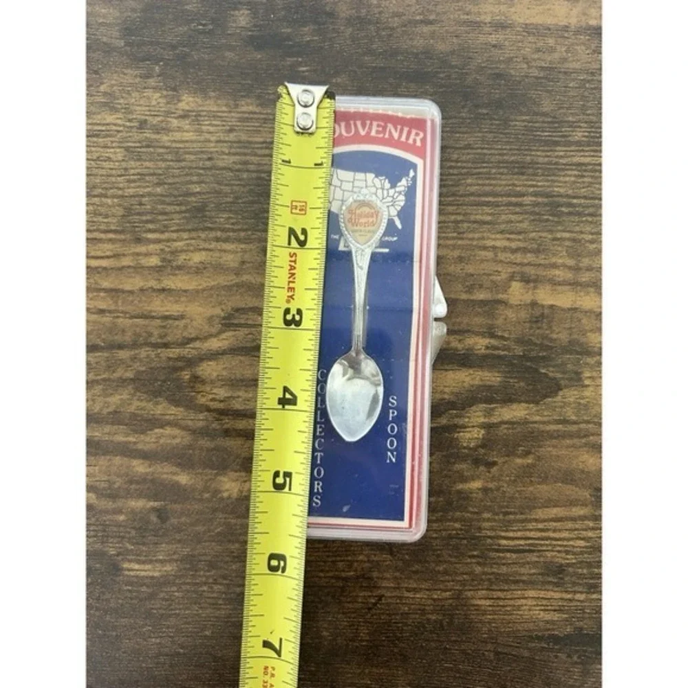 Vintage Holiday World Santa Claus‎ Indiana Souvenir Collector Baby Spoon